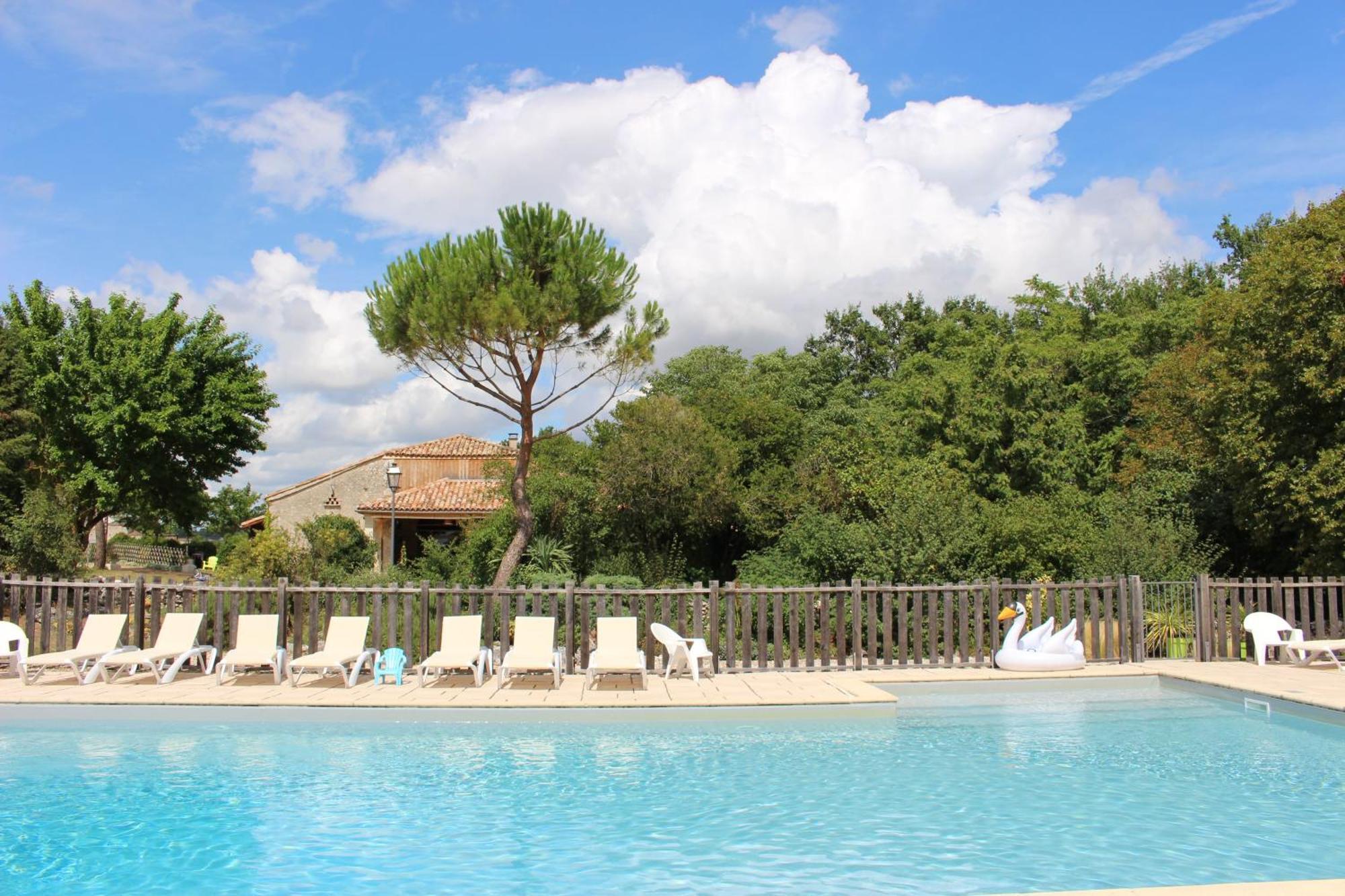 Villa Le Vignal Monflanquin Esterno foto